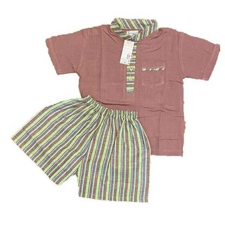 Lavender Boy Cotton Set Design 19 C001 Size-Small