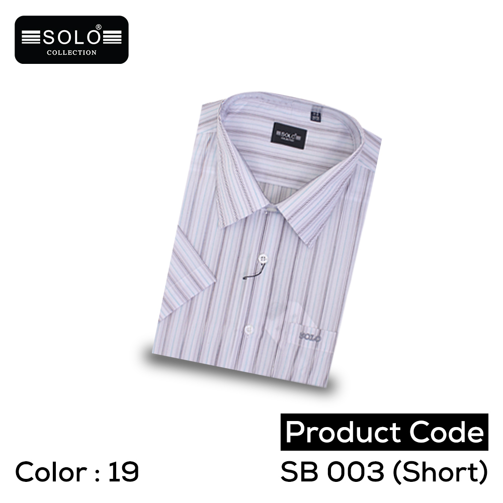 Solo Collection SB 003 (Short) Regular Shirt Large 19