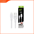 Green Tech GTC-T14C Type-C Cable (White) 100CM  696932