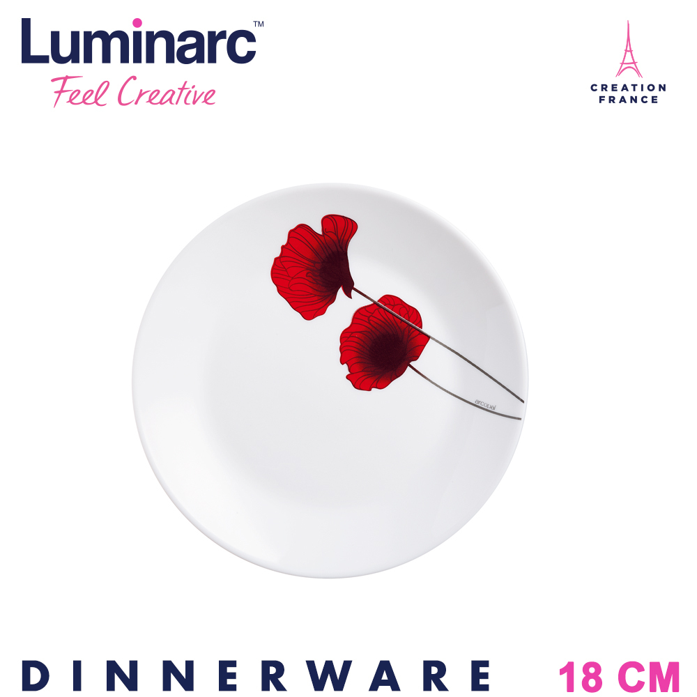 Luminarc Arcopal Tempered Bertille Dessert Plate 18CM