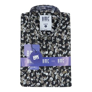 BMC Slimfit Shirts Short Sleeve 2310054 (Design-3) Large