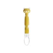 Baby Cartoon Silicone Spoon Yellow 10778