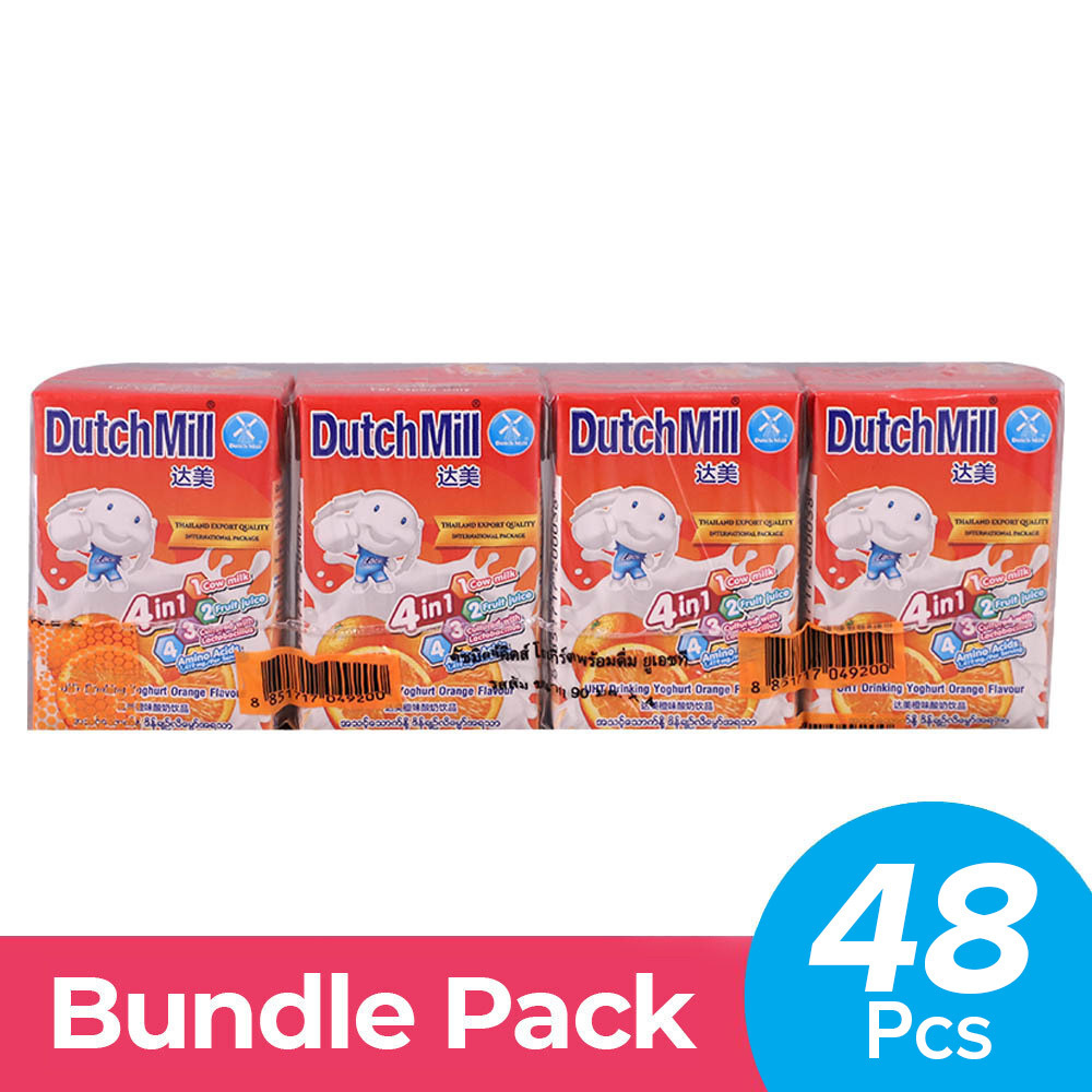 Dutch Mill Kids Yoghurt Orange 90MLx48PCS