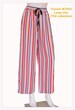 Trouser Line 1 Women Trouser WT003 (Red) Large