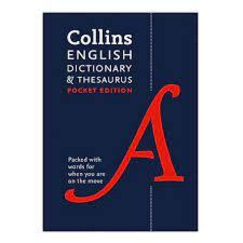 Collins English Dict & Thesaurus Pkt Ed 7Ed