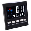 MTH Rectangle Color Temperature Clock