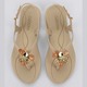 Grendha Petalas Sand Ad Sandal (No-6) Light Beige
 119108BI08306