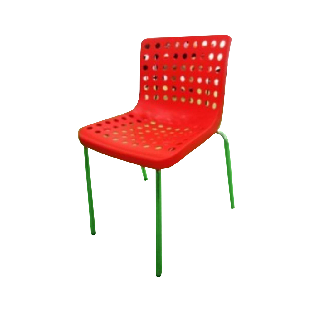 Index Jenin Plastic Dining Chair BK