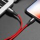 X39 Titan Charging Data Cable For Lightning/Red