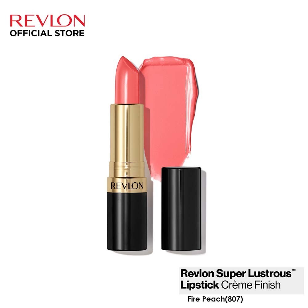 Revlon Super Lustrous Lipstick 4.2G (807 Fire Peach)