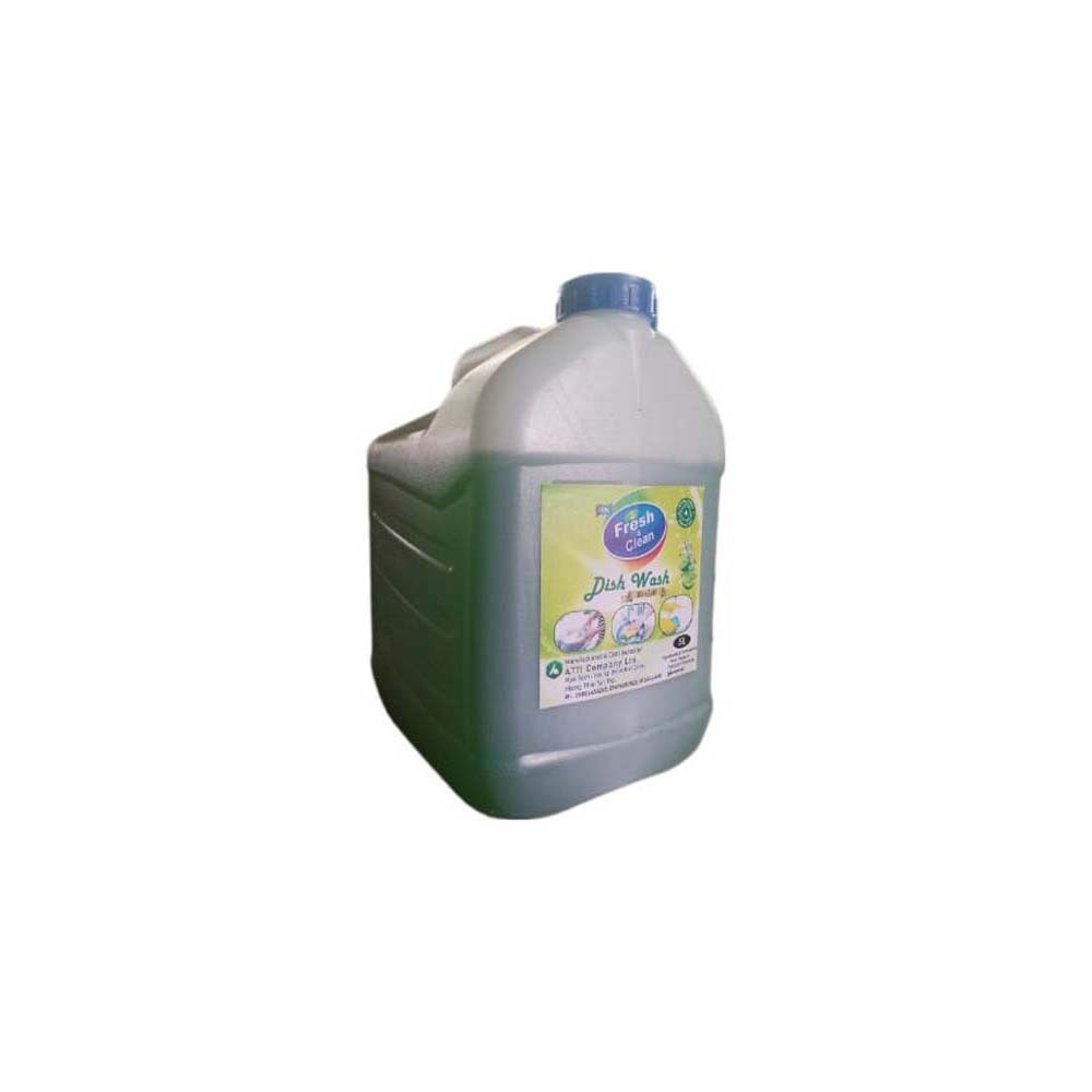 Fresh & Clean Dish Wash(Lime)5Litre