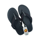 Sin Pauk Men Leather Slipper SPM-025-A Black (No-46)