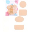 12 PCS Dual Use Powder Puff (Round, Square) A80241 YFMSP012