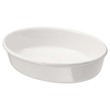 Ikea Vardagen Oven Dish, Oval/Off-White, 26x21 CM 902.893.13