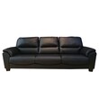 Cozy Jet Black Sofa