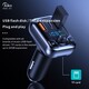 Konfulon JK-71 (Fast Charging 20W Bluetooth Car Charger) /Black