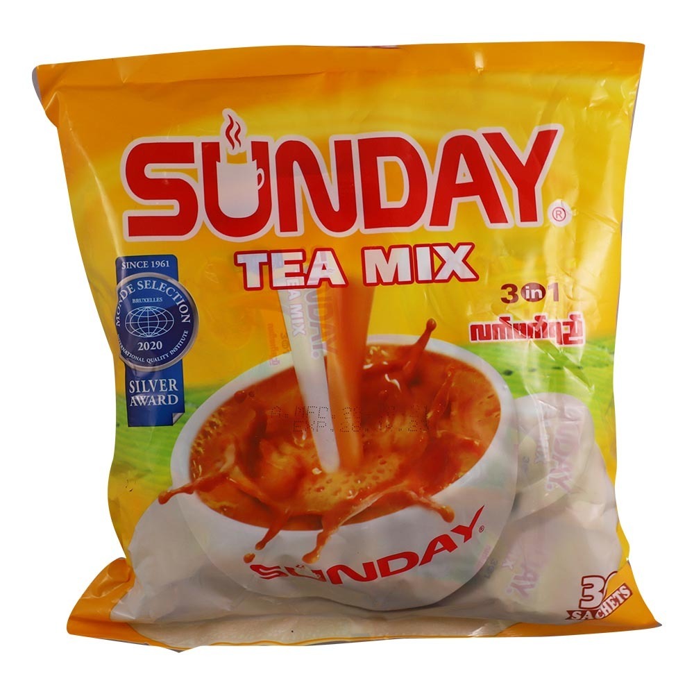 Sunday 3 in 1 Instant Tea Mix 750G 30Sachets