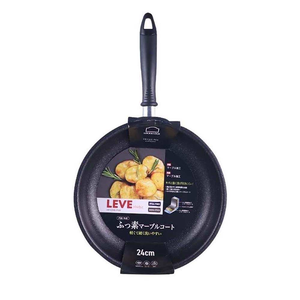 Lock&Lock Leve Marble Fry Pan 24CM LLP2243