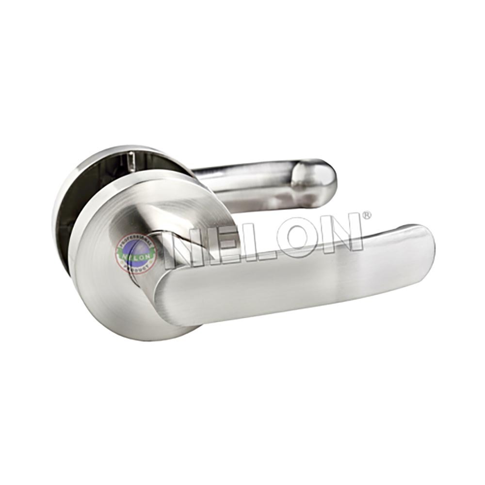 Nelon Tubular Lever Lock 15093-SN Stainless  Steel