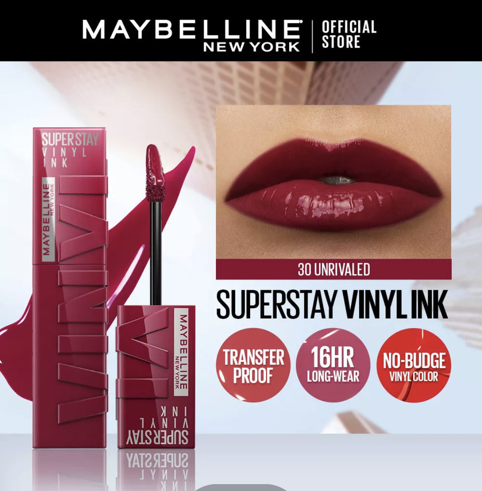 Maybelline Superstay Vinyl Ink Lip Stick 4.2Ml 30