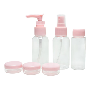 5 in 1 travel bottle set KPT -0120 Green