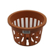 Wit Plastic Flower Basket NO.O6-T (Brown)