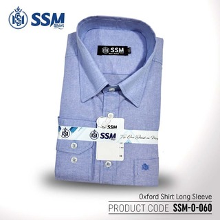 Oxford Shirt Long Sleeve SSM-O-P-L-090 (Muddy Yellow) Large