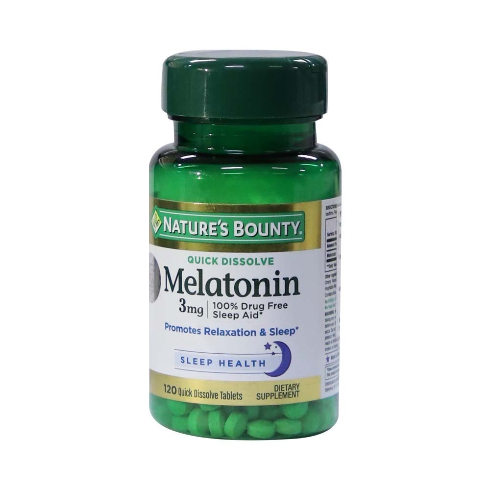 Nature`S Bounty Melatonin 3MG 120PCS
