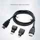 3 in 1 HDMI to HDMI/Mini/Micro HDMI Adaptor Cable Kit COM0000810