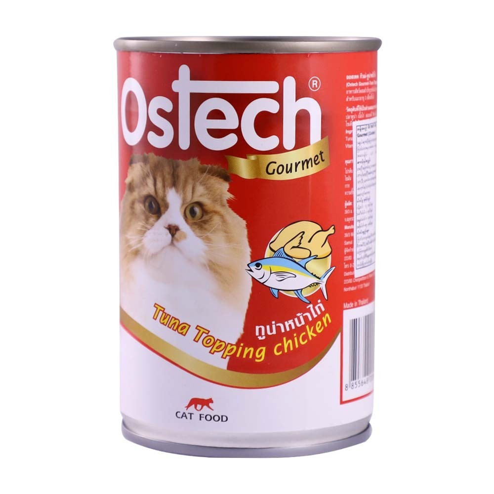 Ostech Cat Wet Food Gourmet Tuna&Chicken 400G