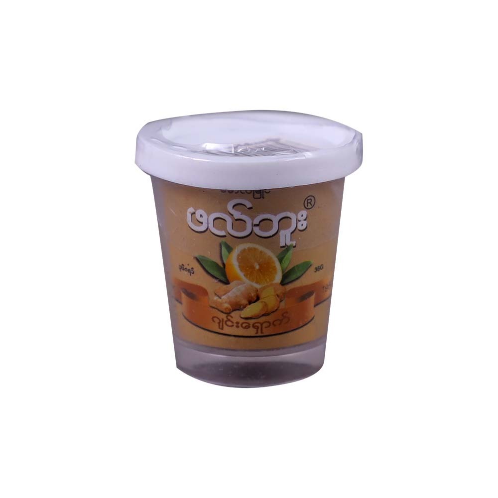 Falbu Preserved Dried Ginger Lemon Cube 36G