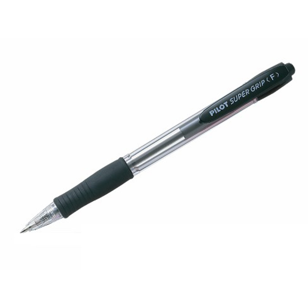 Pilot Super Grip Ball Pen Black BPGP-10RF