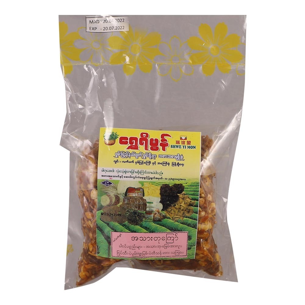 Shwe Yi Mon Fried Mock Meat With  Peanut 250G