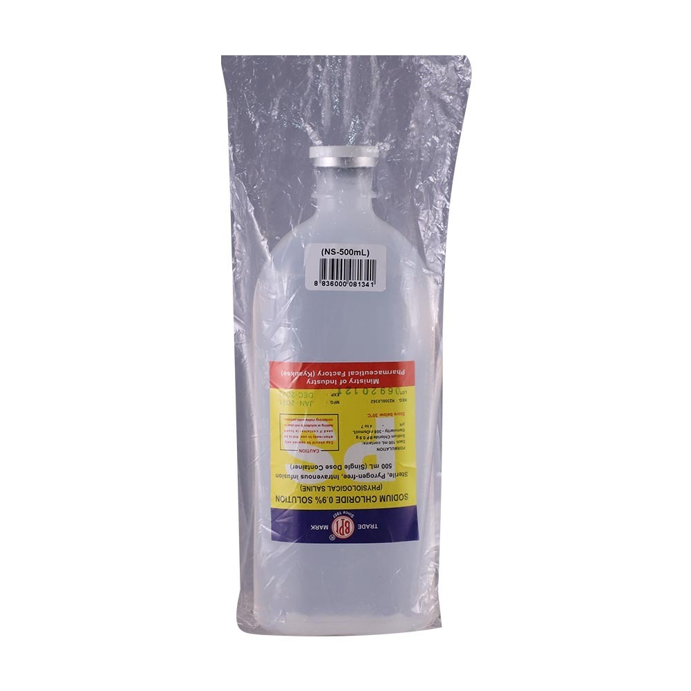 BPI Sodium Chloride 0.9% Ps Solution 500ML