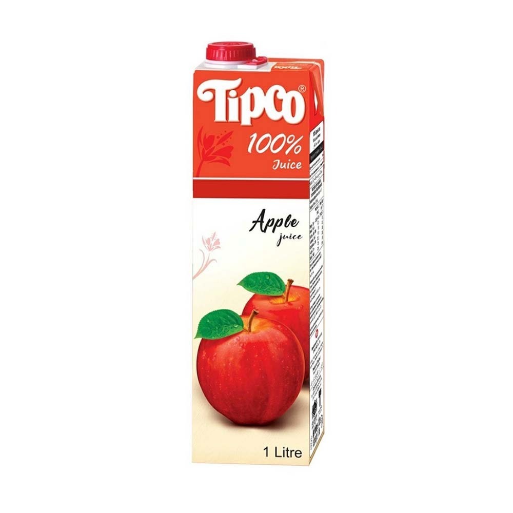 Tipco 100% Apple Fruit Juice 1LTR