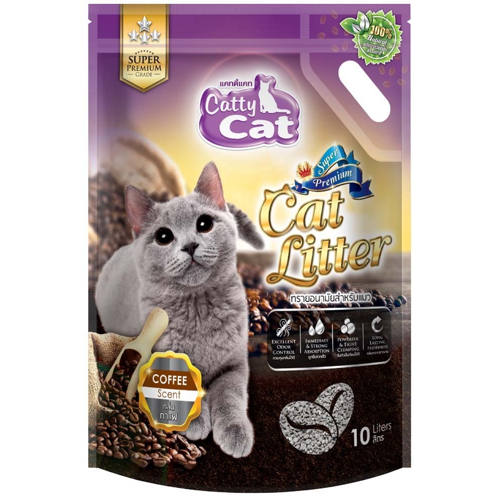 Catty Cat 10 Liters Cat Coffee Scent