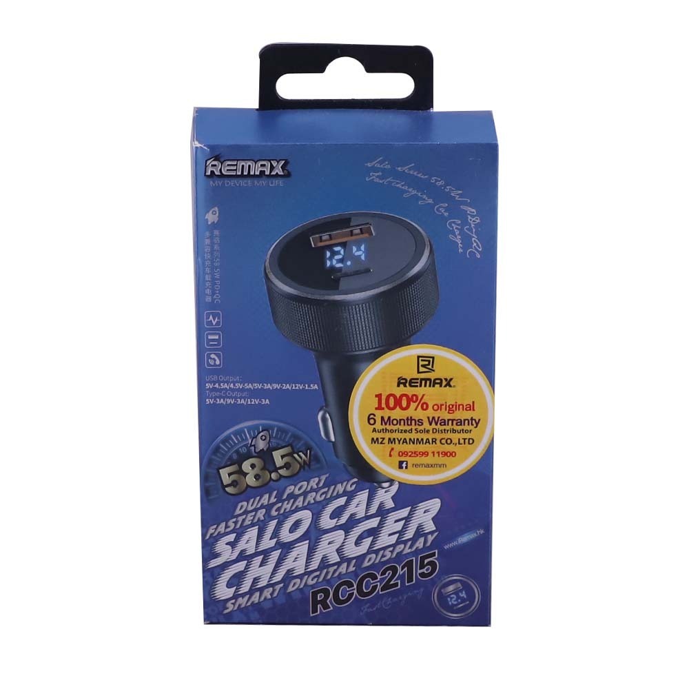 Remax Car Charger RCC215