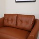 Winner H-MAX PVC Sofa 2/S Mild Brown