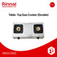 Rinnai Table-Top Gas Cooker RT-902A Silver