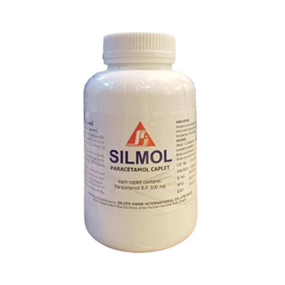 Silmol 500 MG Paracetamol Caplet 500Tablets