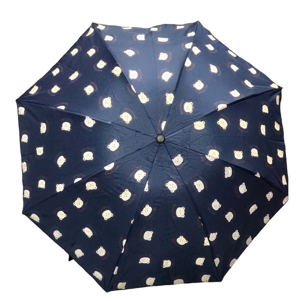 Yuriko  Short Umbrella UM-Bear(Short) Dark Blue