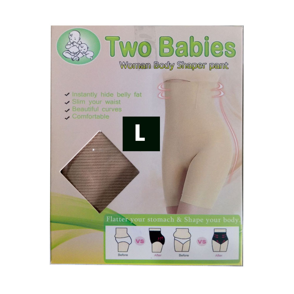 Two Babies Body Shaper Long Beige Large