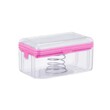 Multifunctional Soap Box Holder with Drainer Tray KPTBPC00030 Pink