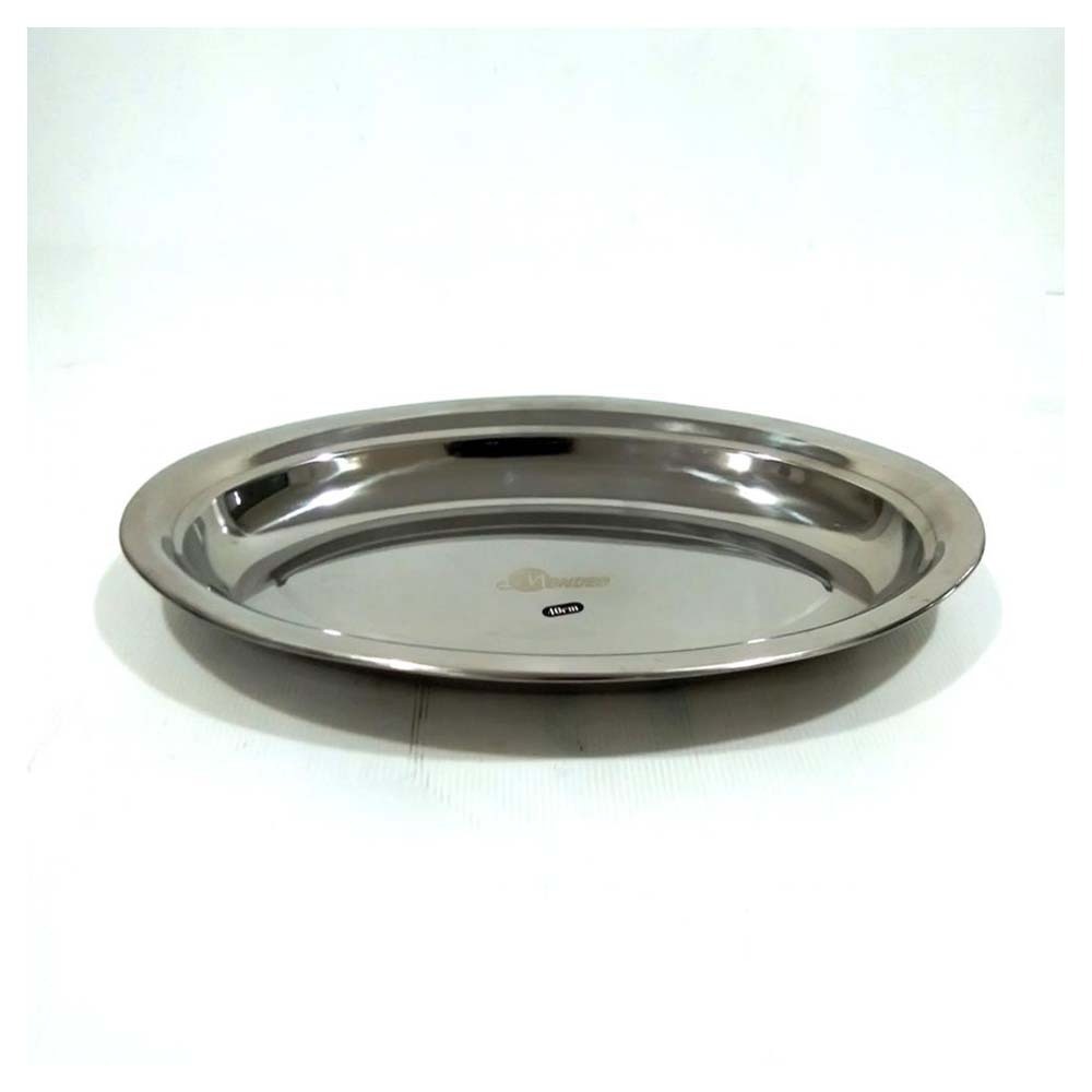 Oval Stainless Steel Plate 35cm MD-ED-035