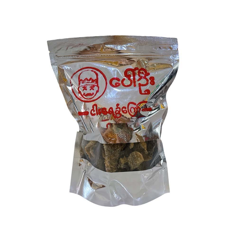 Paw Oo Fried Fish Skin Original 100G