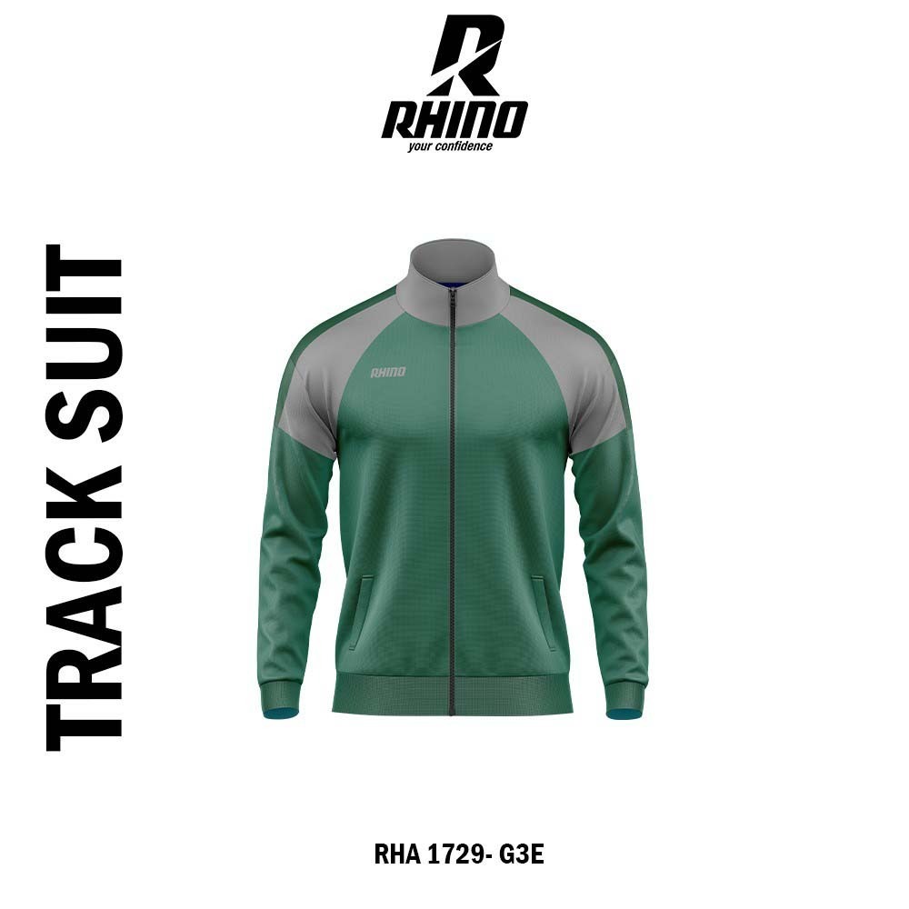 Rhino Tracksuit RHA-1729-G3E (Medium) Green