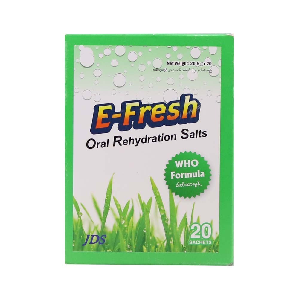 E-Fresh Oral Rehydration Salts 20.5Gx20