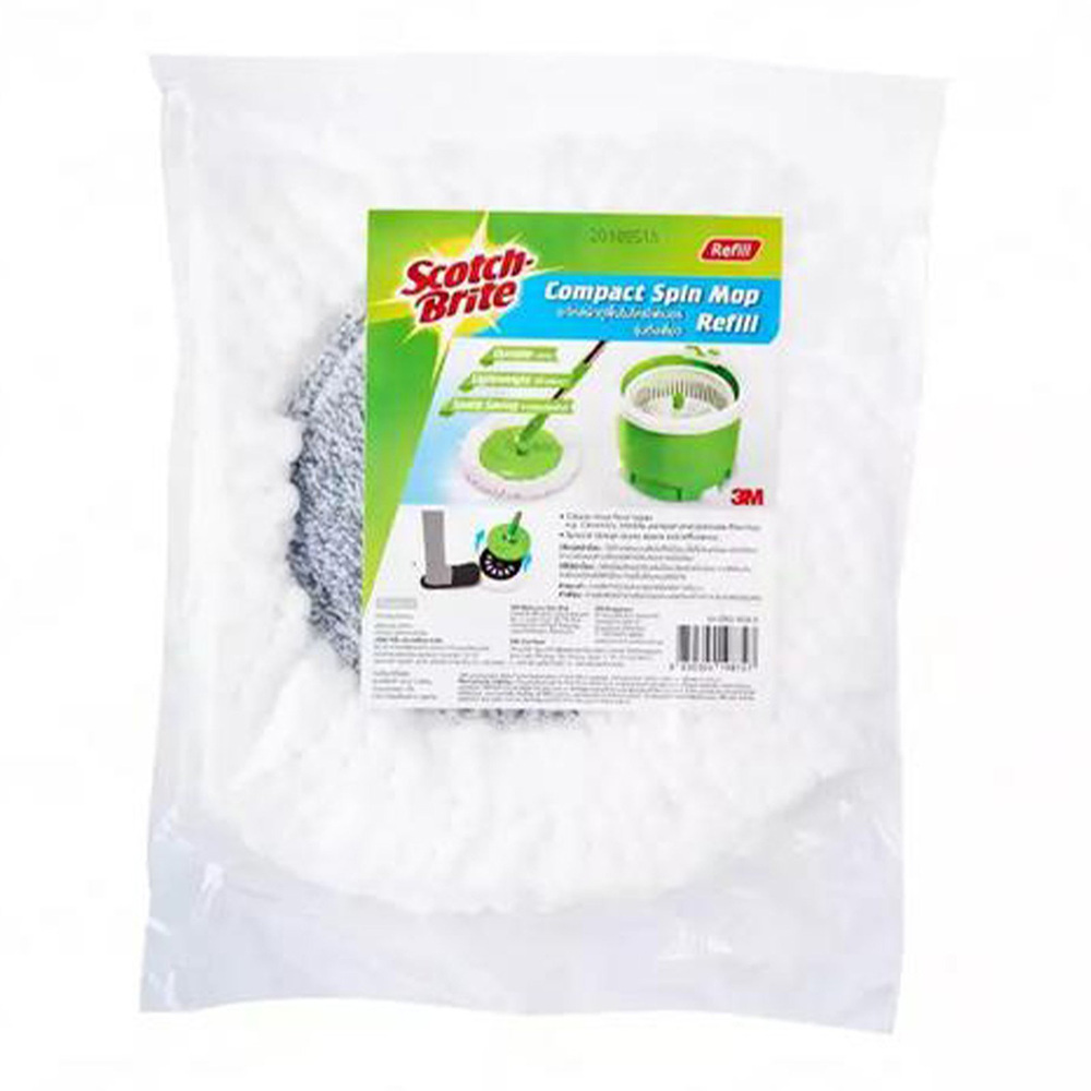 3M Scotch Brite Refill Single Spin Mop Bucket