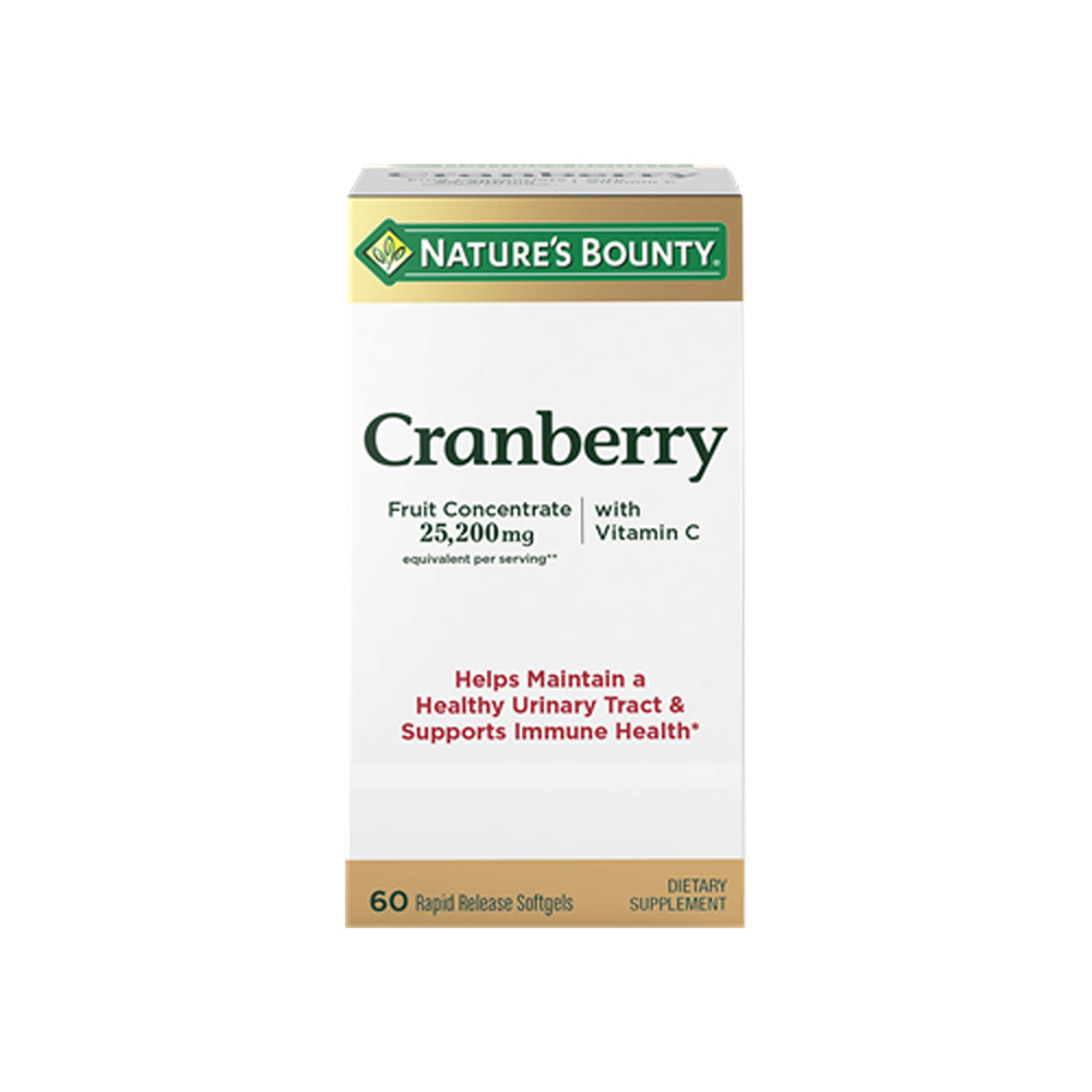 Nature`S Bounty Cranberry 60Softgels