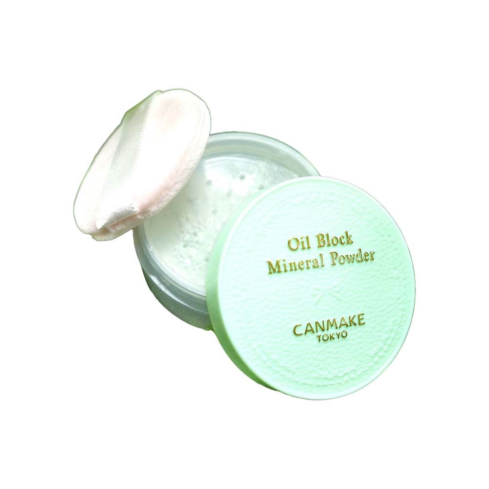 Canmake Oil Block Mineral Powder Fliffy Mint (C01)